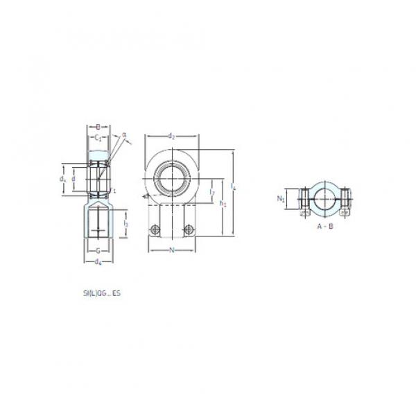 Bearing SILQG 80 ES SKF #1 image