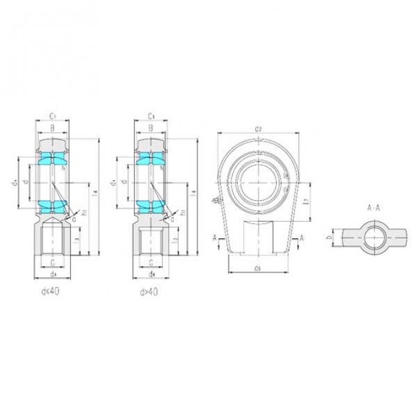 Bearing SIRN110ES LS #1 image