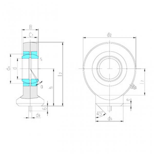 Bearing SK20ES LS #1 image