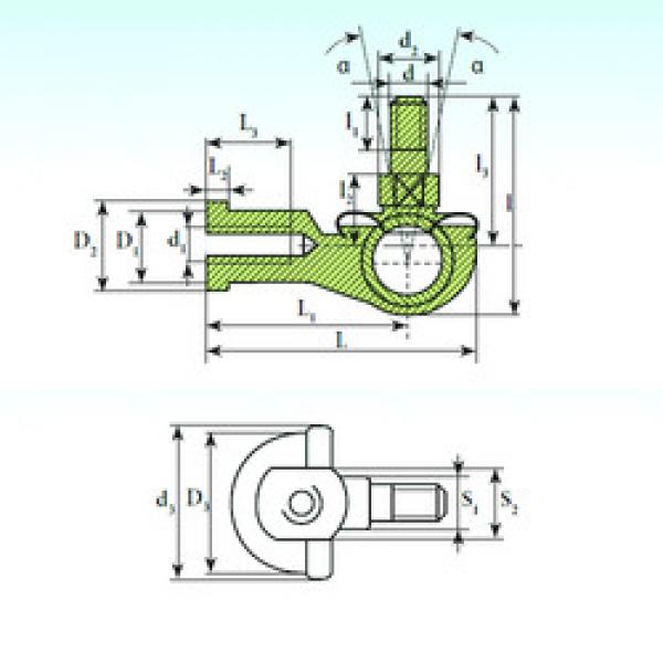 Bearing SQ 10 C RS ISB #1 image