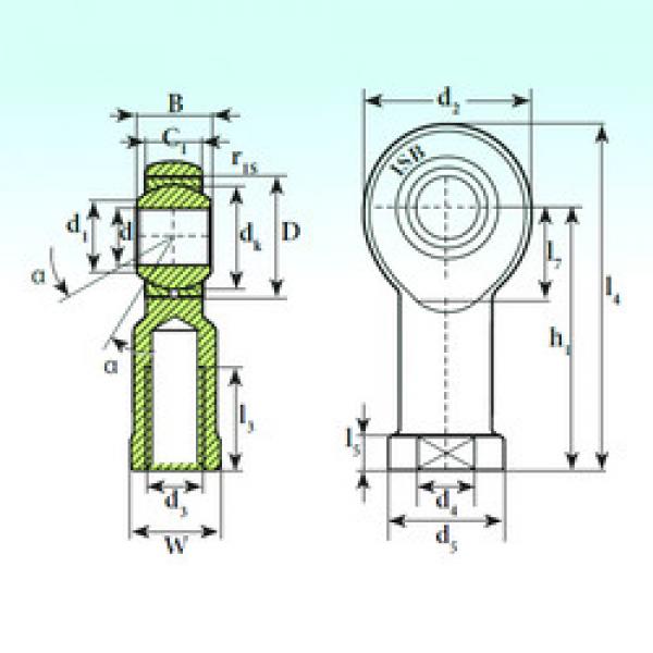 Bearing TSF 20 C ISB #1 image