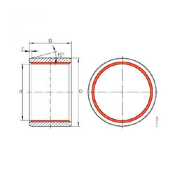 Bearing ZGB 40X48X40 INA #1 image