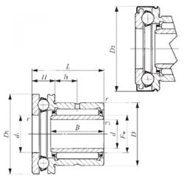 Bearing NAXI 2530Z IKO #1 image