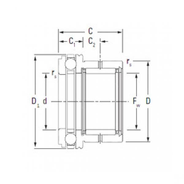 Bearing NAXK45 KOYO #1 image