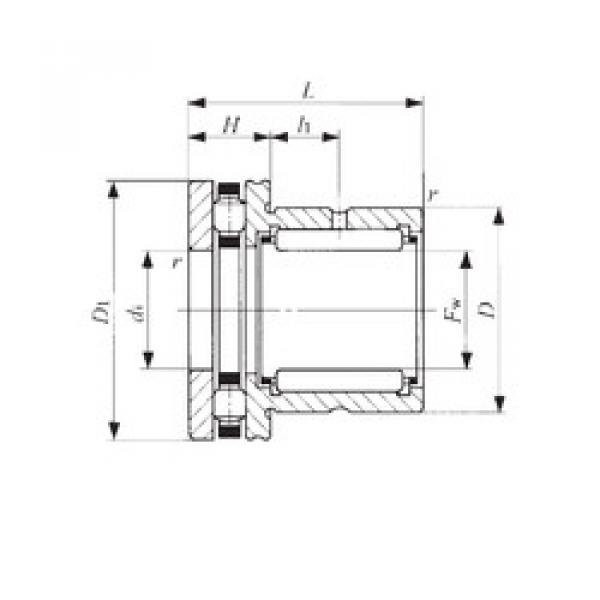 Bearing NBX 1523 IKO #1 image