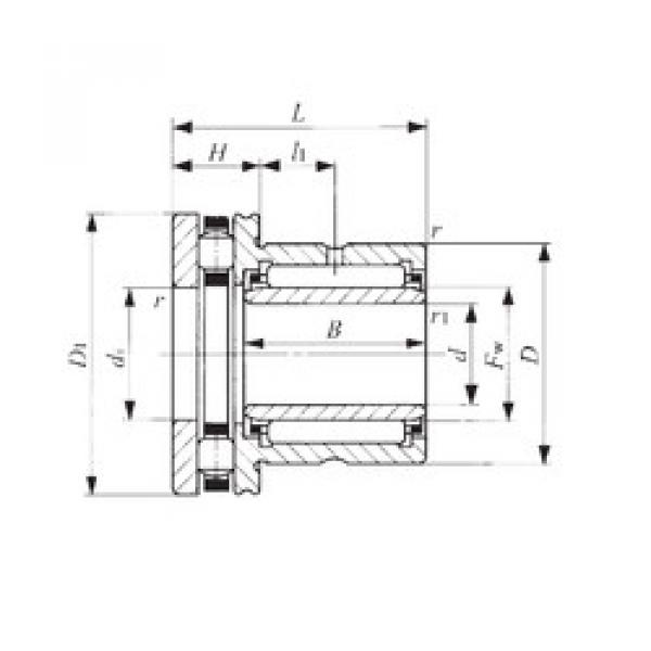 Bearing NBXI 1425 IKO #1 image