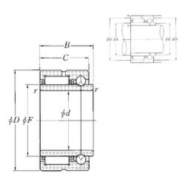 Bearing NKIB5910R NTN #1 image