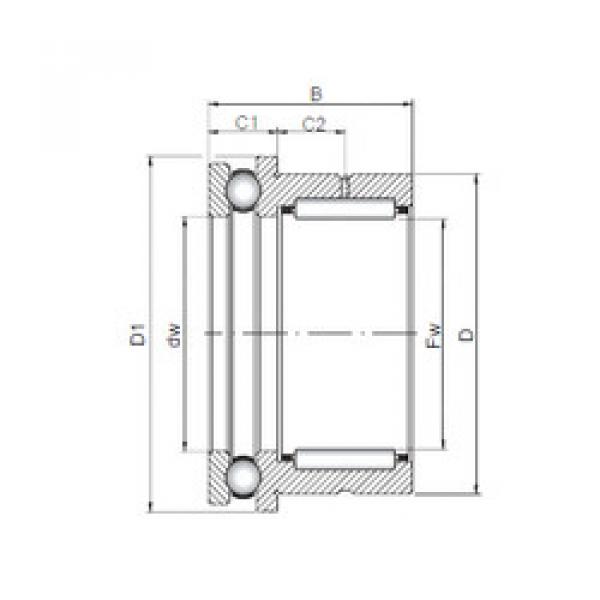 Bearing NKX 10 ISO #1 image