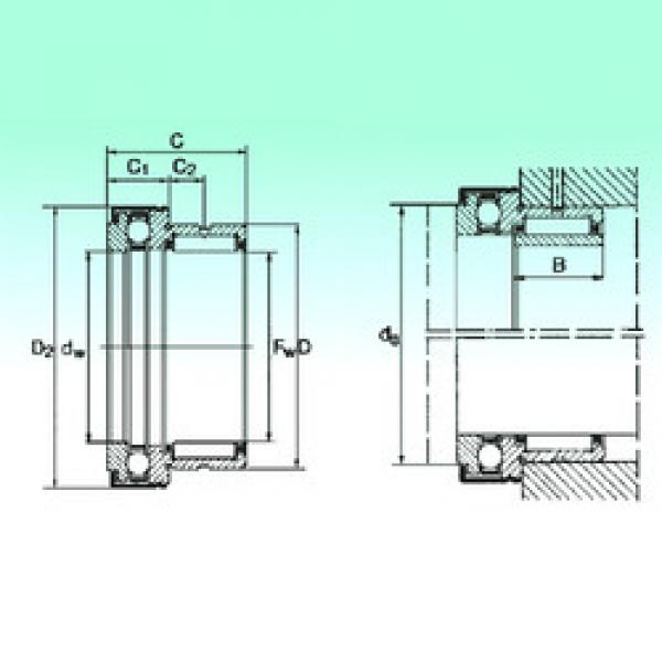 Bearing NKX 17 Z NBS #1 image