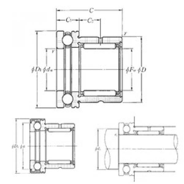 Bearing NKX20T2Z NTN #1 image