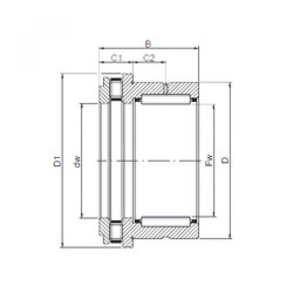 Bearing NKXR 15 CX #1 image