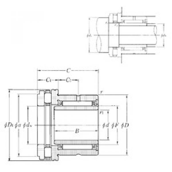 Bearing NKXR15T2+IR12×15×16 NTN #1 image