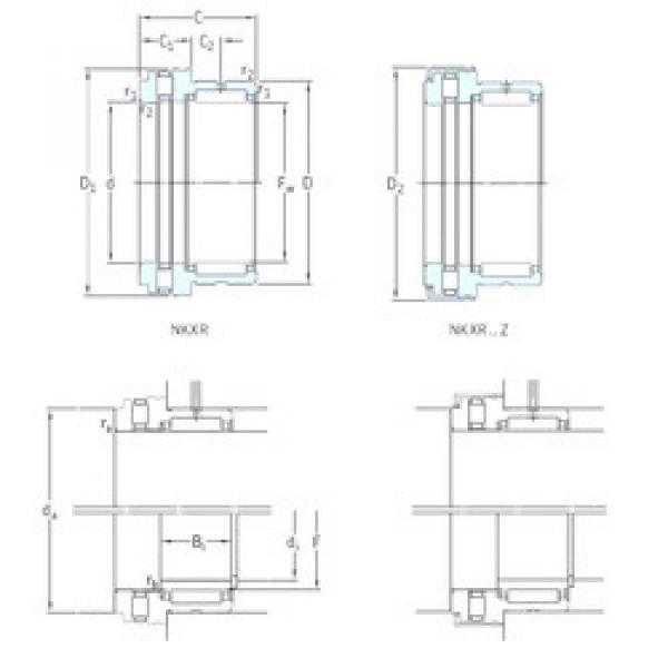 Bearing NKXR20 SKF #1 image