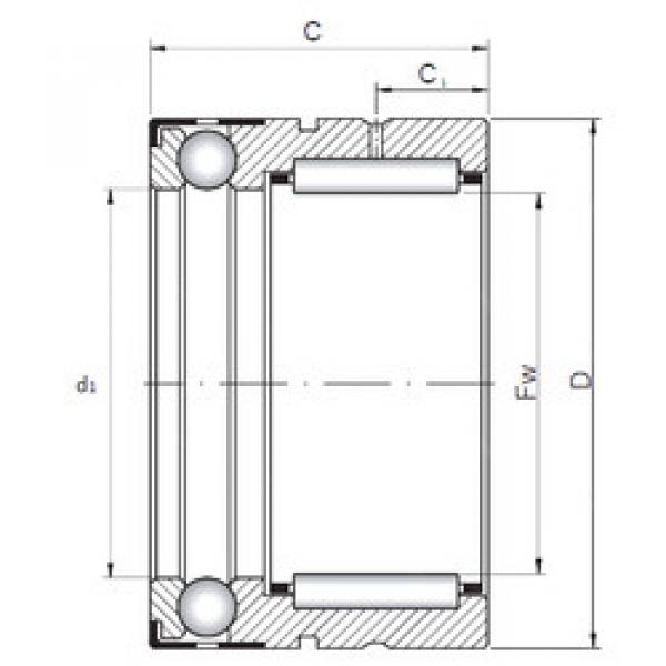 Bearing NX 20 Z ISO #1 image