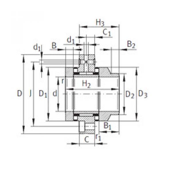 Bearing ZARF3080-L-TV INA #1 image