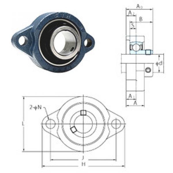 Bearing BLF202-10 FYH #1 image