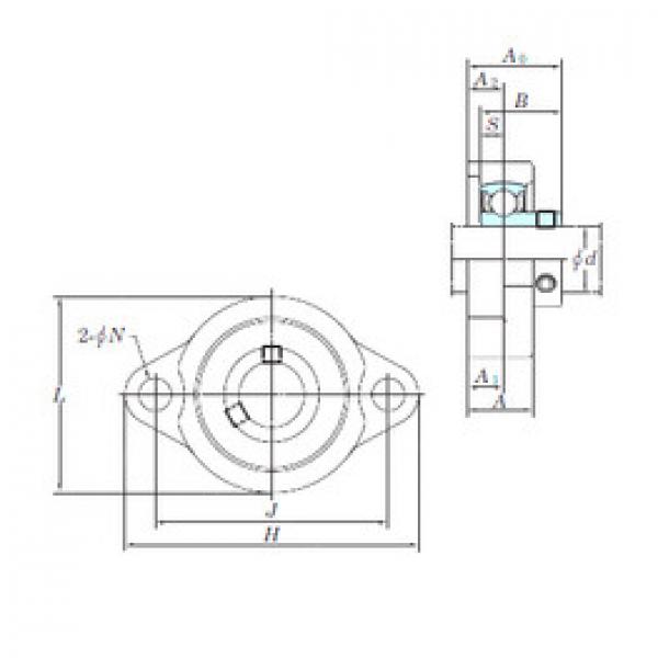 Bearing BLF201-8 KOYO #1 image