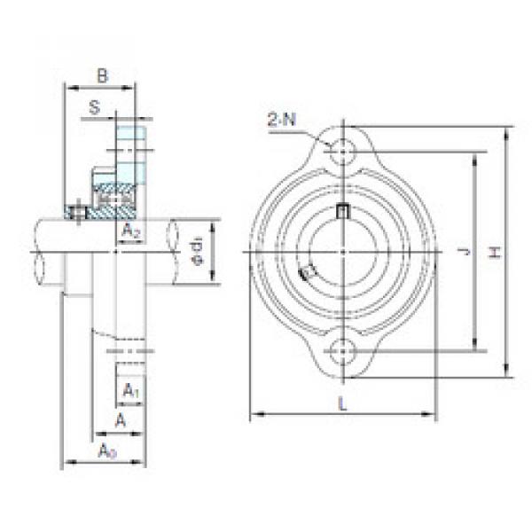 Bearing BLFL7J NACHI #1 image