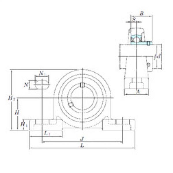 Bearing BLP204-12 KOYO #1 image