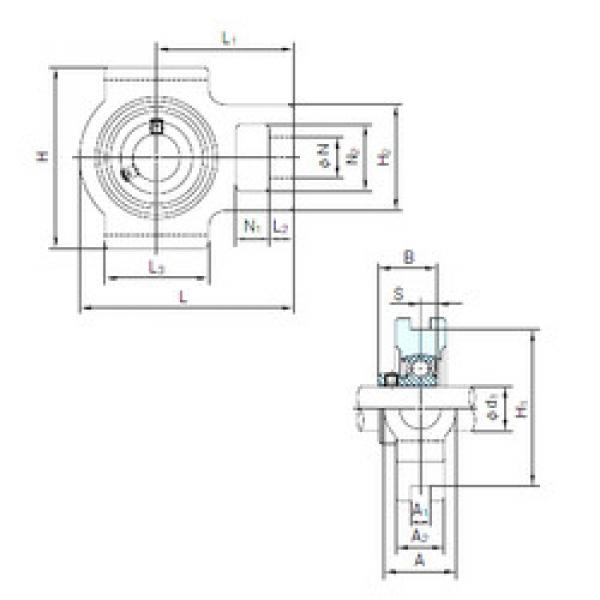 Bearing BT205 NACHI #1 image