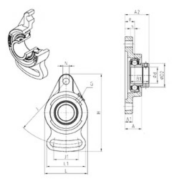 Bearing ESFA205 SNR #1 image