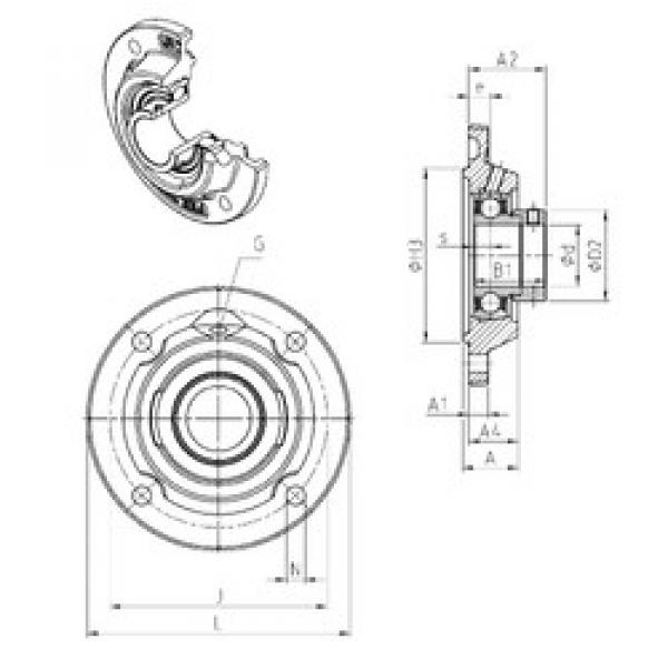 Bearing ESFEE206 SNR #1 image