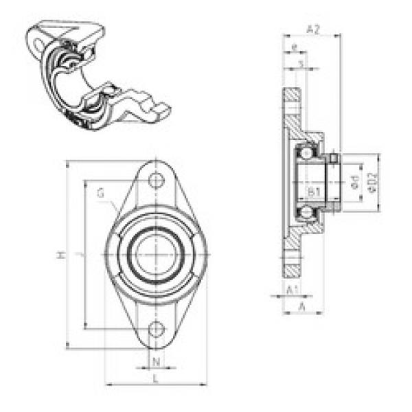 Bearing ESFL202 SNR #1 image