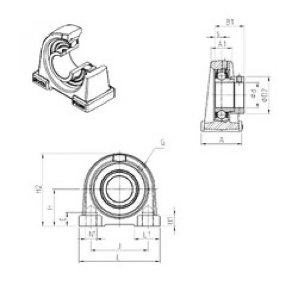 Bearing ESPAE203 SNR #1 image