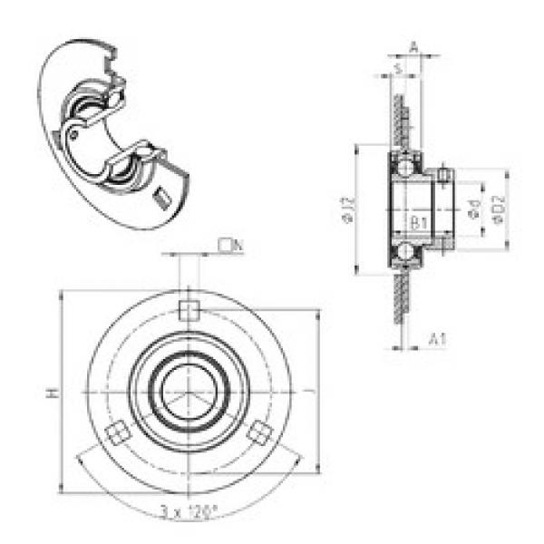 Bearing ESPF204 SNR #1 image