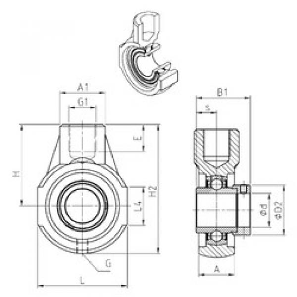 Bearing EXEHE205 SNR #1 image