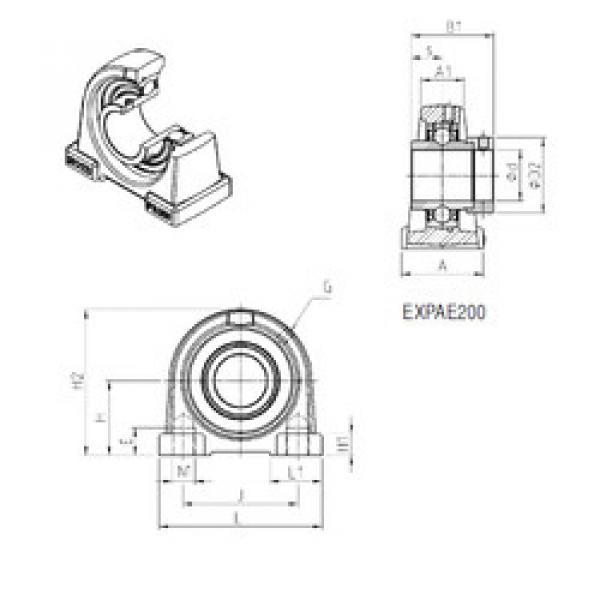 Bearing EXPAE205 SNR #1 image