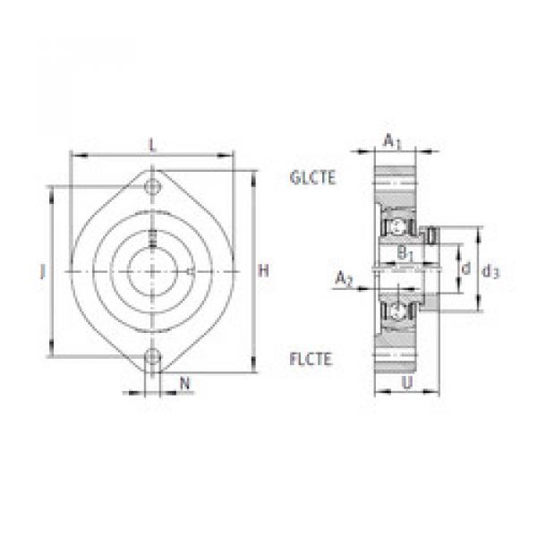 Bearing FLCTE12 INA #1 image