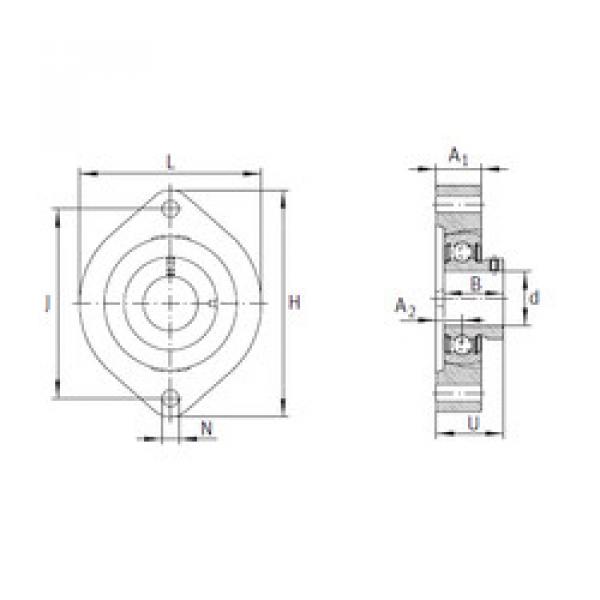 Bearing FLCTEY20 INA #1 image