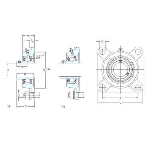 Bearing FY 1.1/4 FM SKF #1 image