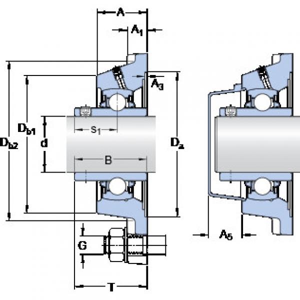 Bearing FY 45 TDW SKF #1 image