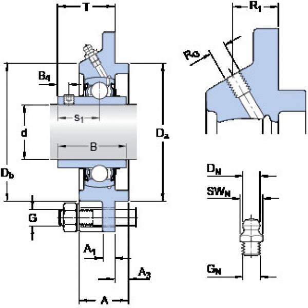 Bearing FYC 20 TF SKF #1 image