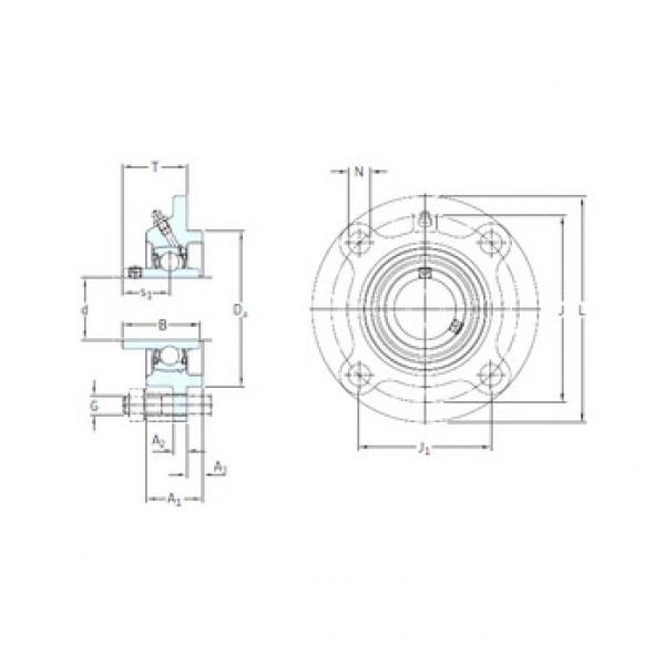 Bearing FYC 45 TF SKF #1 image