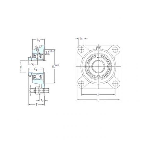 Bearing FYJ 25 KF+HE 2305 SKF #1 image