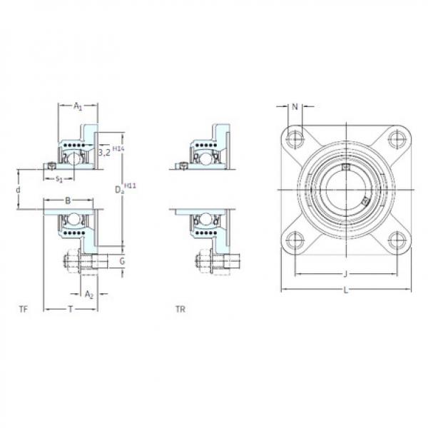 Bearing FYK 30 TF SKF #1 image