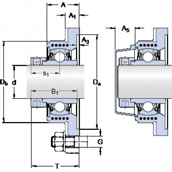 Bearing FYK 40 WR/VL065 SKF #1 image