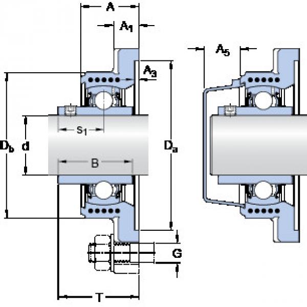 Bearing FYK 40 TF SKF #1 image