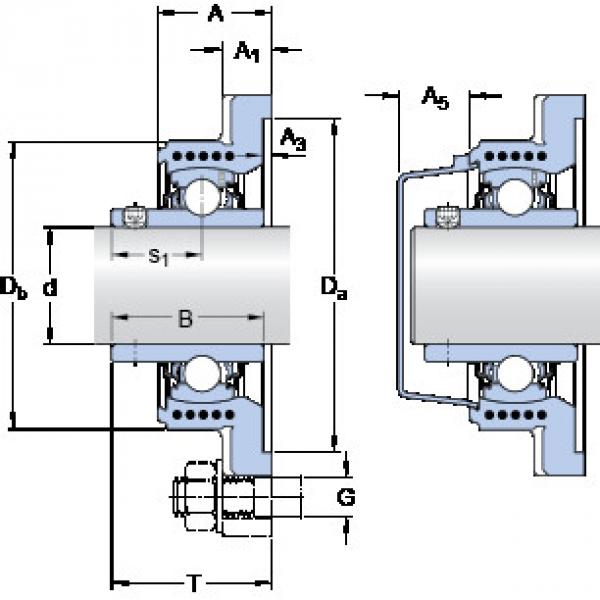 Bearing FYK 40 TR SKF #1 image