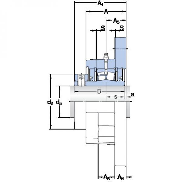 Bearing FYR 1 7/16-3 SKF #1 image