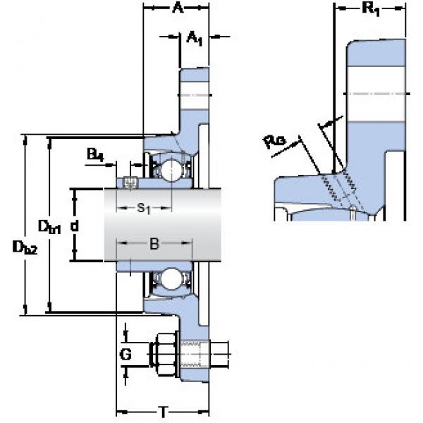 Bearing FYT 1.3/4 RM SKF #1 image