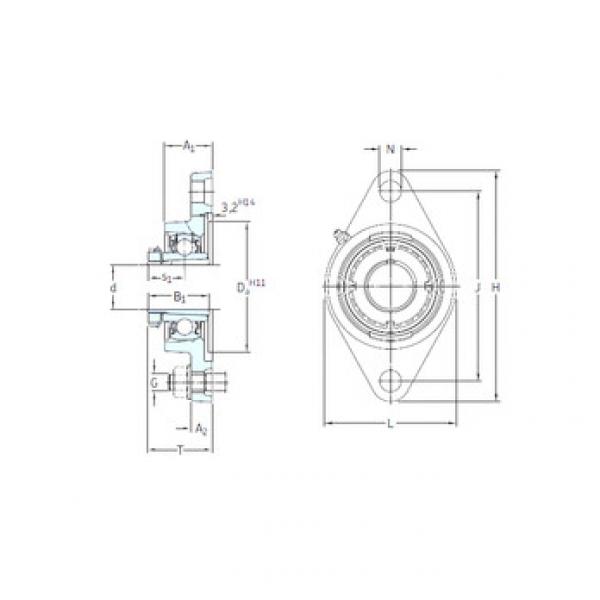 Bearing FYTJ 25 KF+HE 2305 SKF #1 image