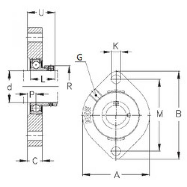 Bearing GLCTE30 NKE #1 image