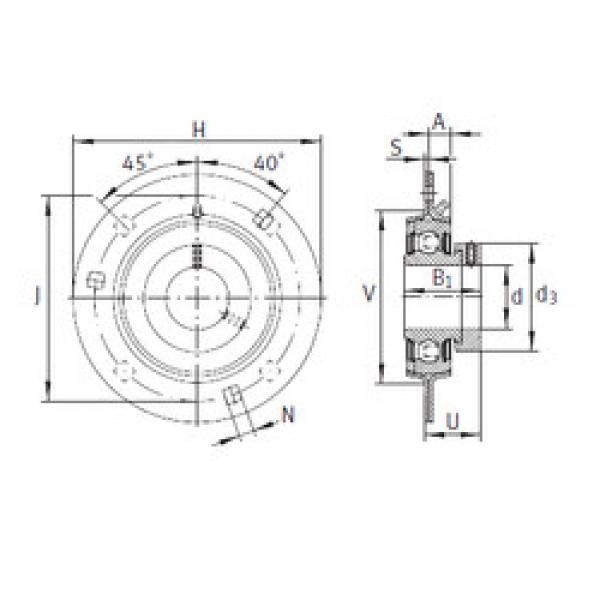 Bearing GRA20 INA #1 image