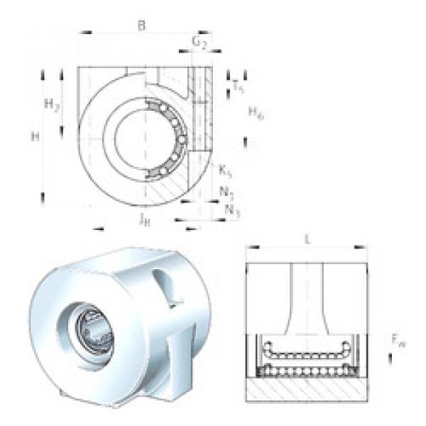 Bearing KGHA25-PP INA #1 image