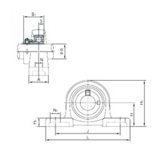 Bearing KHLLP202AJ NACHI #1 image