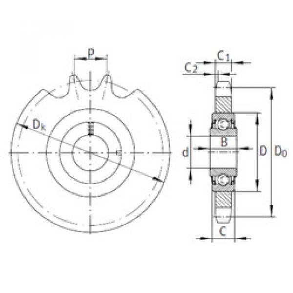 Bearing KSR16-L0-06-10-20-08 INA #1 image